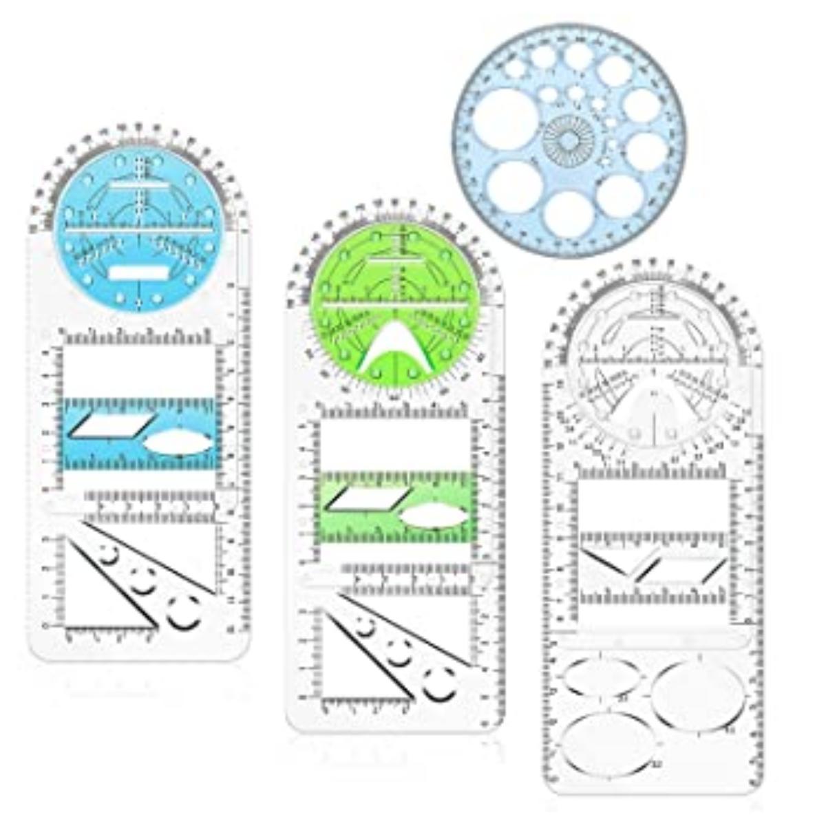 Protractor Patterns Pattern, Protractor, Rulers of Various Shapes