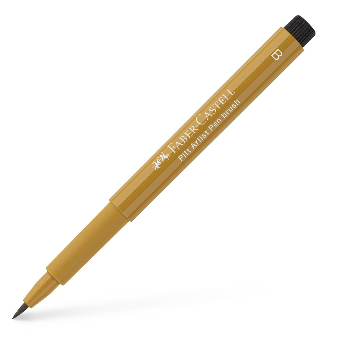 Faber-Castell : Pitt : Artists Brush Pen : Green Gold