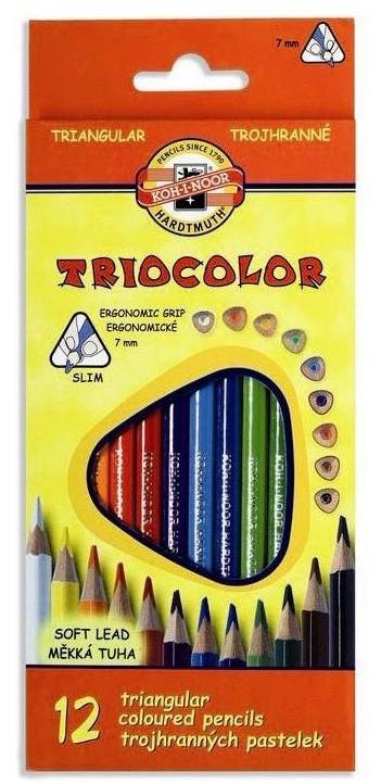 Colored Pencil Set, Triangular Koh-I-Noor 3132012004KS 7mm. 12pcs.