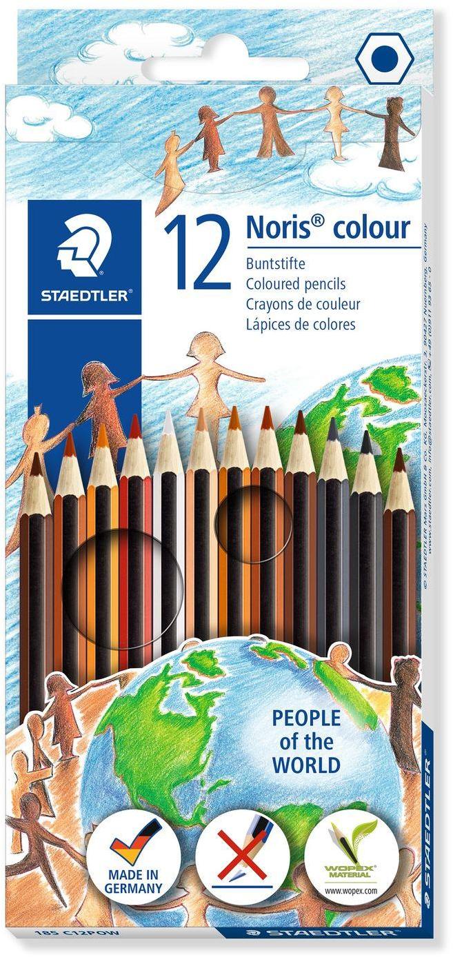 Colored Pencils 12C Staedtler Noris Colour 185 C12POW