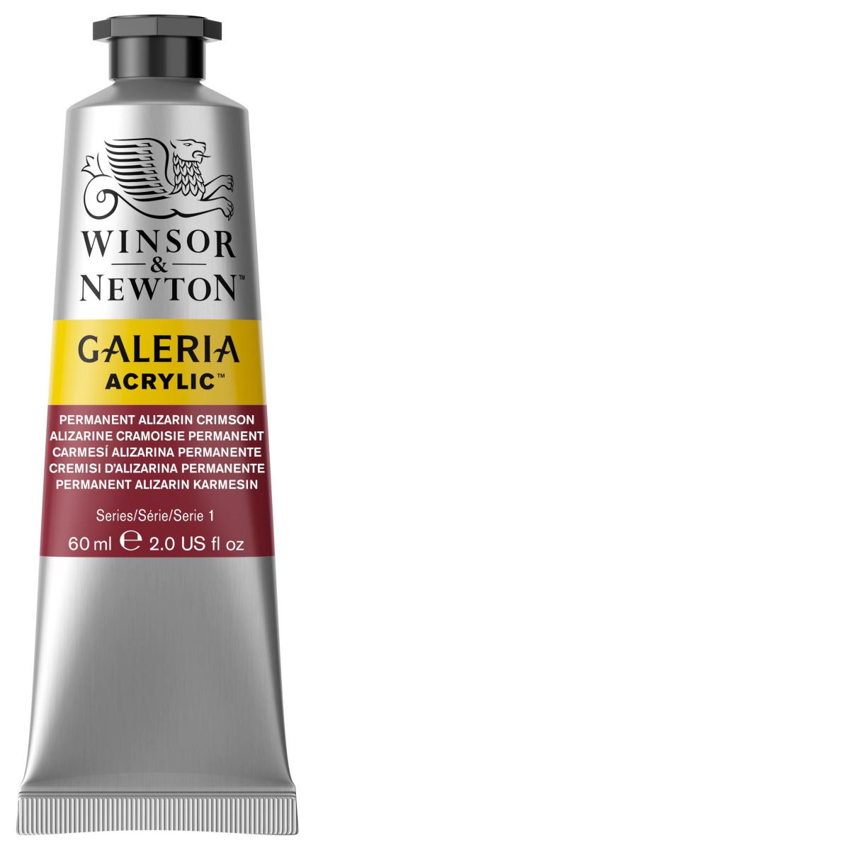 GALERIA ACRYLIC PAINT 60ML ALIZARIN CRIMSON