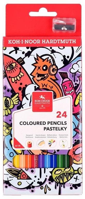 Colored Pencil Set Koh-I-Noor 3554024042KS 24pcs.