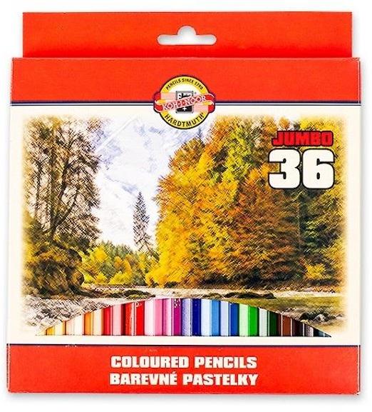 Jumbo Colored Pencil Set Koh-I-Noor 3385036001KS 36pcs.