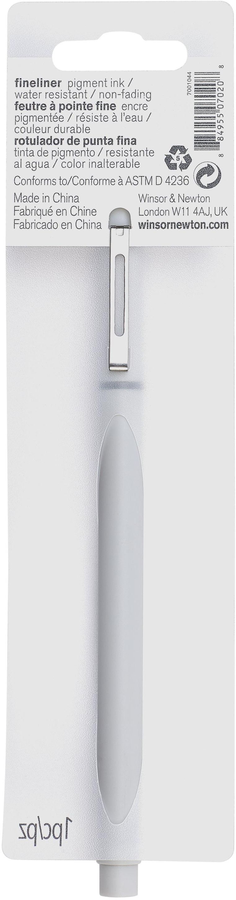 W&N FINELINER COOL GREY BLISTER 0.5 Winsor & Newton