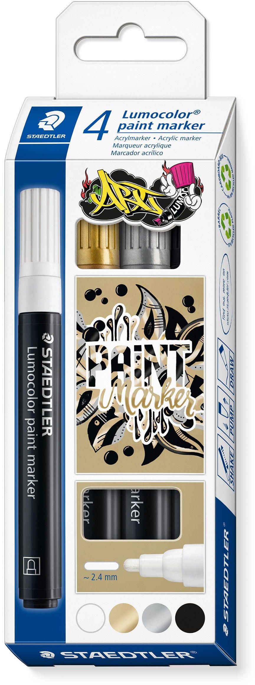 Paint Marker Staedtler Acrylic Lumocolor 349 C4