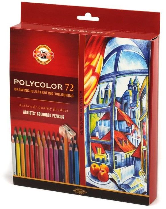 Colored Pencil Set Koh-I-Noor 3837072007KZ 72pcs.