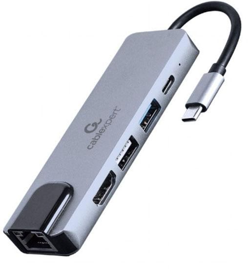 USB Type-C 5-in-1 multi-port adapter Gembird A-CM-COMBO5-04