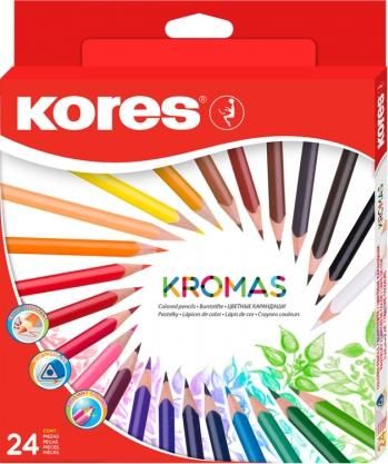 Color Pencils Kromas Kores 24 Colors