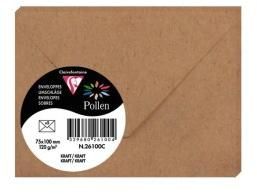 Pollen colored envelope Clairefontaine 75x100mm 5 Pieces