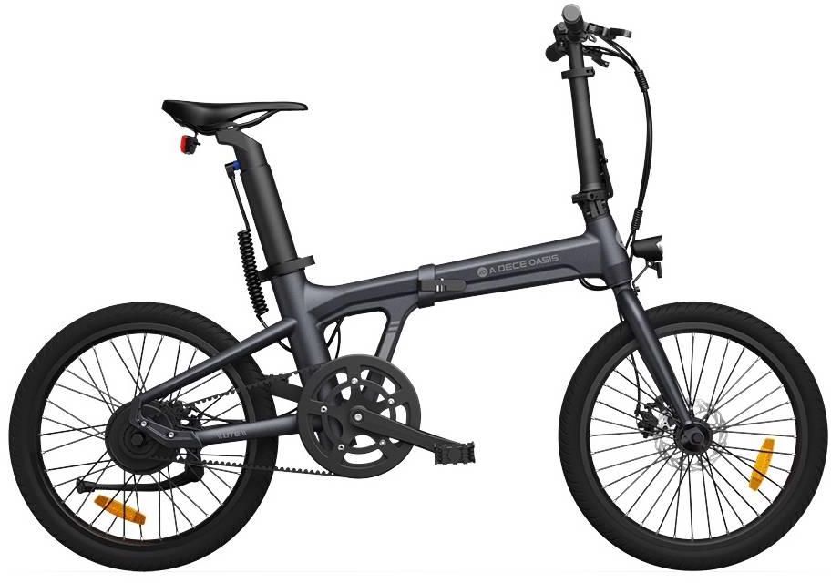 Folding E-Bike ADO 350W, Smart APP, 30KM/H, Gray