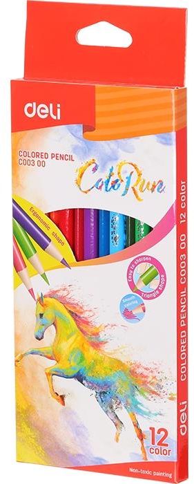 Color Pencils Deli ColoRun 12 Colors
