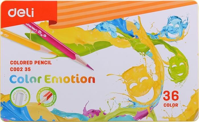 Color Pencils Deli Color Emotion 36 Colors