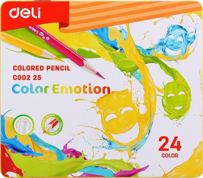 Color Pencils Deli Color Emotion 24 Colors