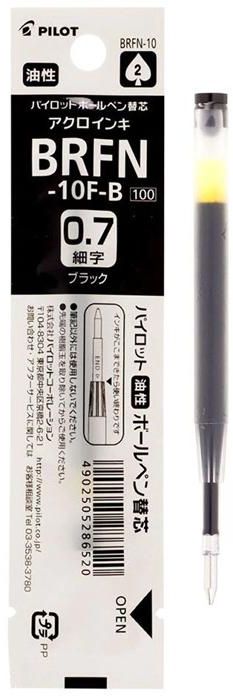 ბურთულიანი კალმის სათადარიგო გული მოდელებისთვის : PILOT MR Animal Collection - Medium Tip Pilot 0.7მმ წვერით - შავი