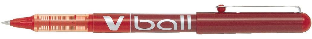 კაპილარული კალამი - V5 Pilot 0.5მმ წვერით - წითელი